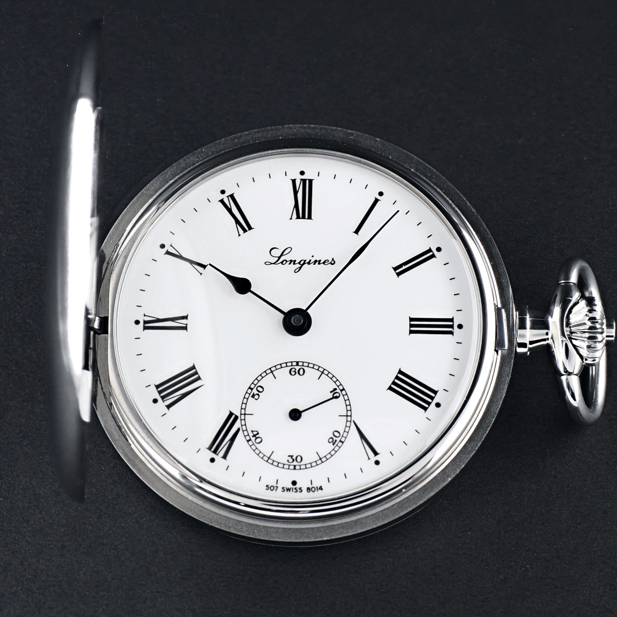 ロンジン ヘリテージコレクション 懐中時計 L7.012.4.21.1 2007年頃 ユニタス6498 手巻 OH済 USED Longines