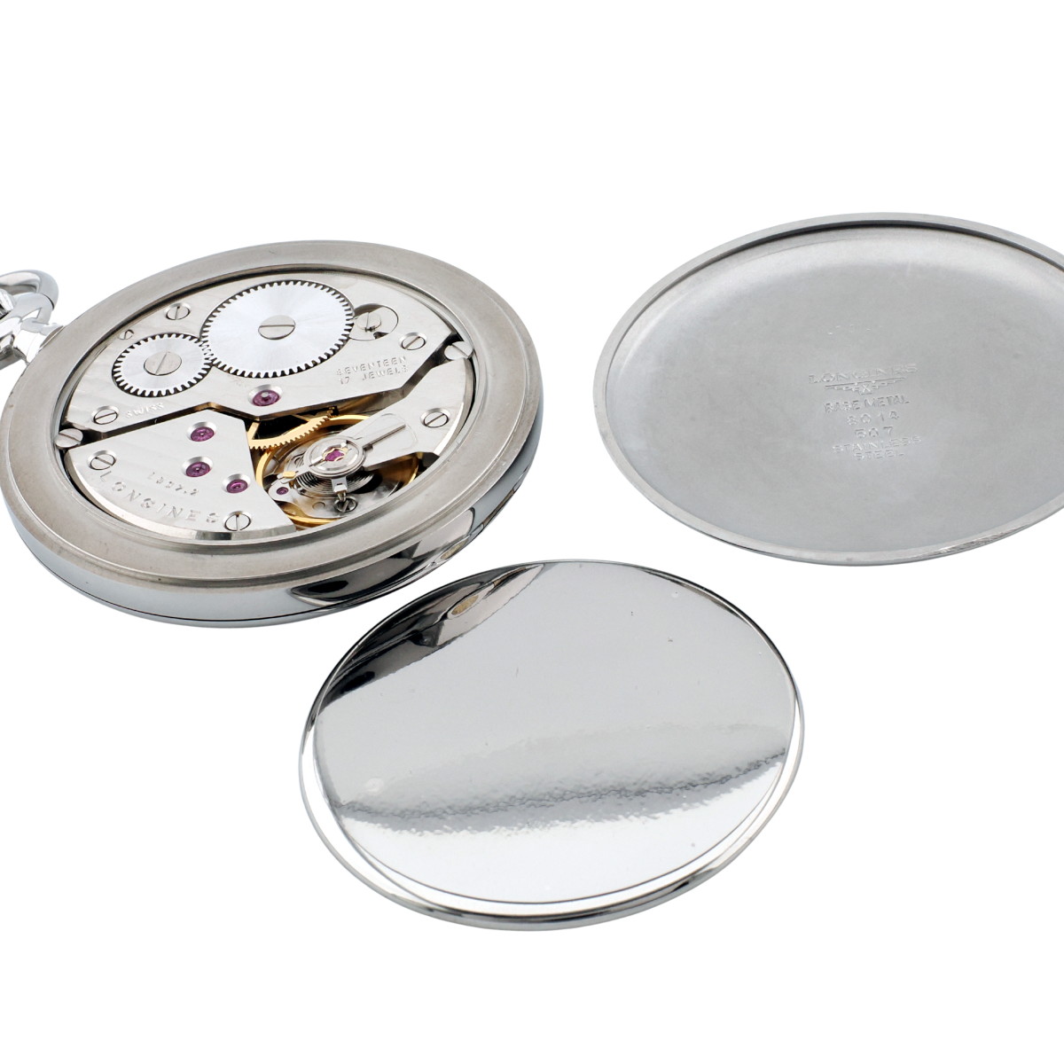 ロンジン ヘリテージコレクション 懐中時計 L7.012.4.21.1 2007年頃 ユニタス6498 手巻 OH済 USED Longines