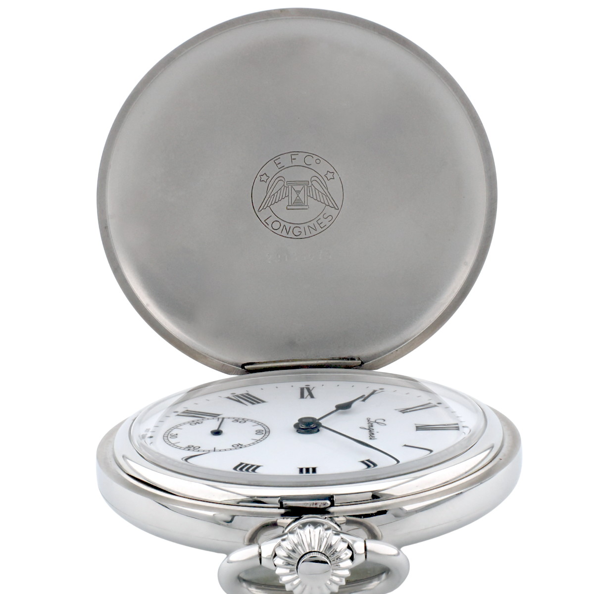 ロンジン ヘリテージコレクション 懐中時計 L7.012.4.21.1 2007年頃 ユニタス6498 手巻 OH済 USED Longines