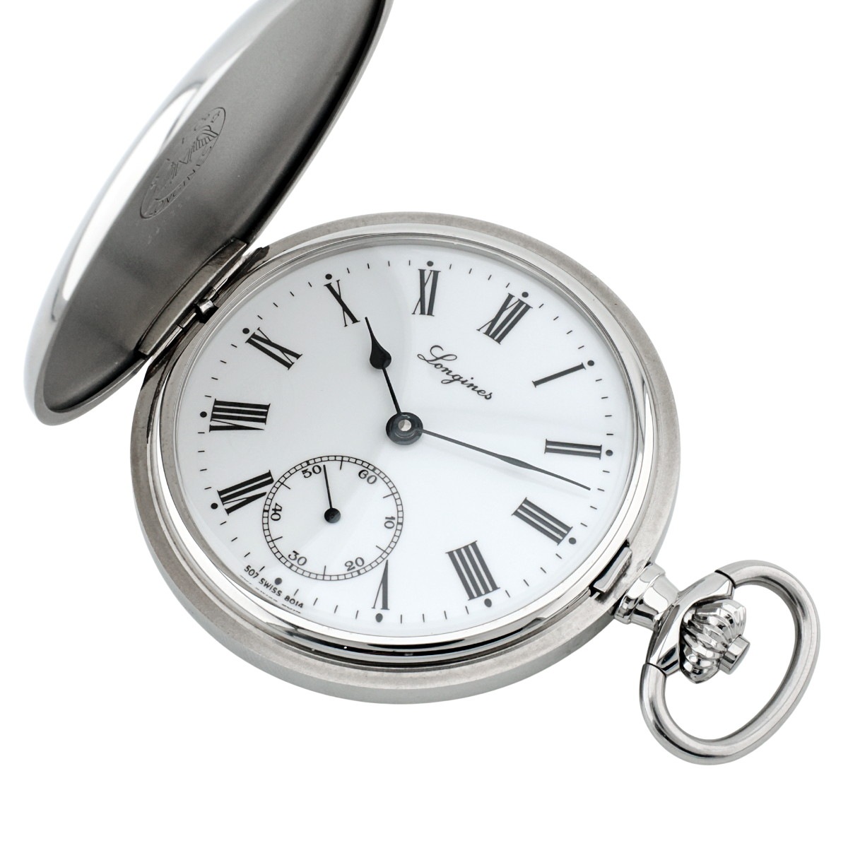 ロンジン ヘリテージコレクション 懐中時計 L7.012.4.21.1 2007年頃 ユニタス6498 手巻 OH済 USED Longines