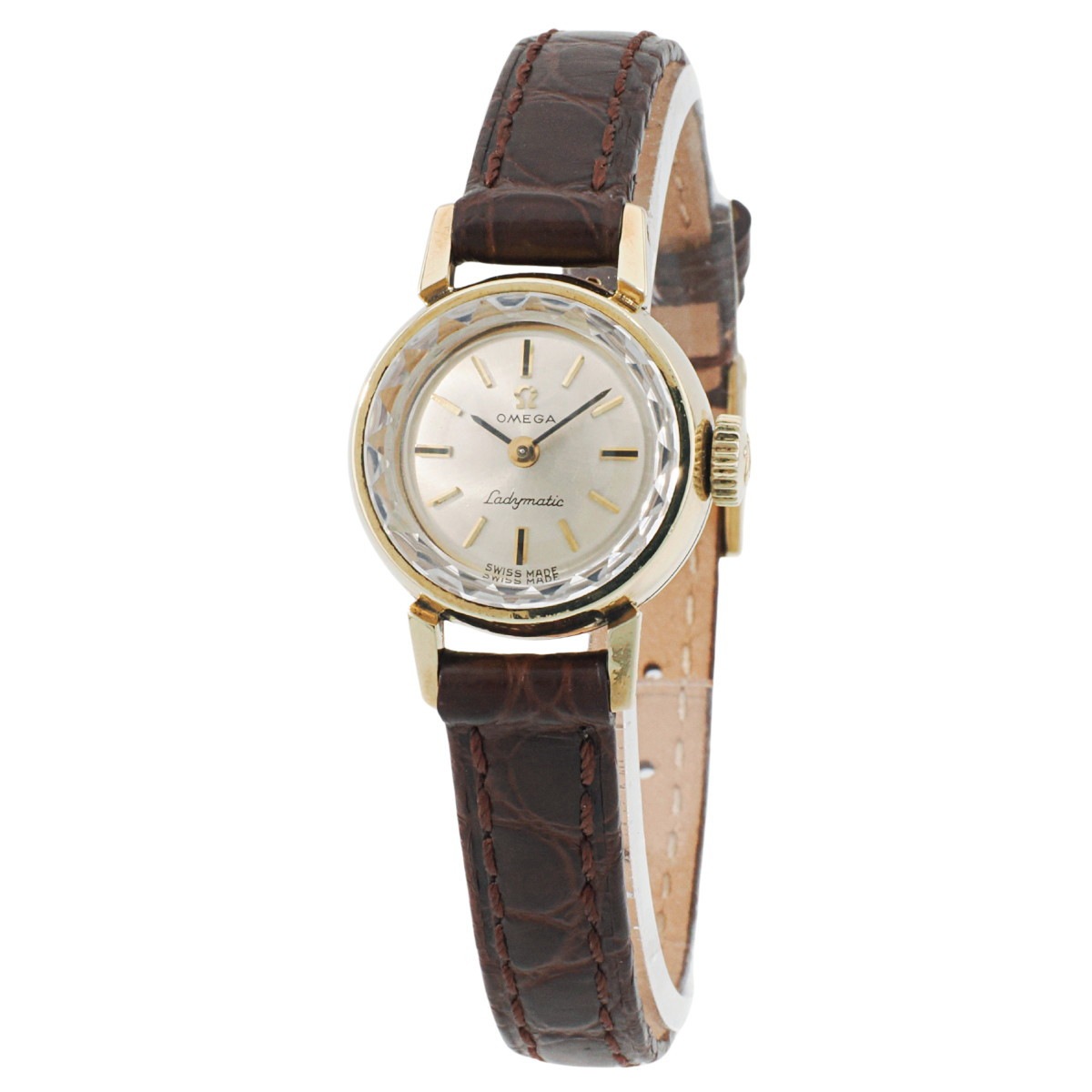 オメガ レディマチック 14金無垢 レディース Ref.SS5740-1 Cal.660 自動巻 OH済 1966年製
