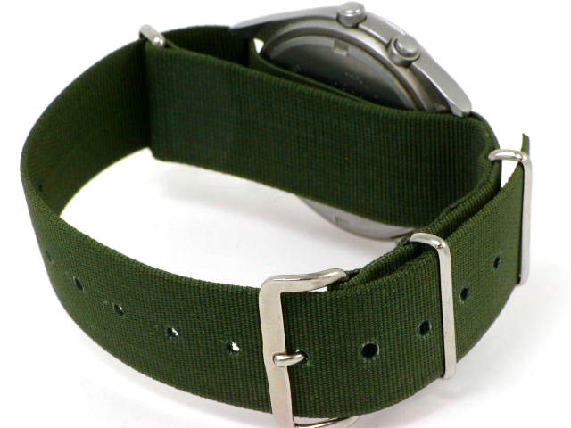 セイコー ミリタリー クオーツクロノ 英国防省採用 6645-99 USED