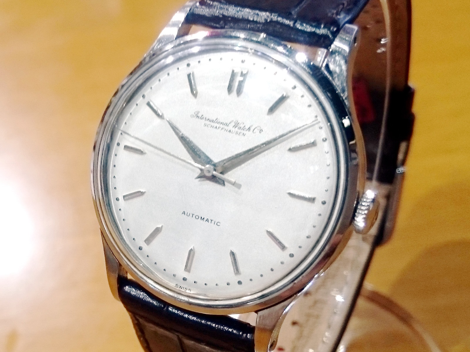 インターナショナル Cal.853 魚リューズ 自動巻 OH済 1962年製