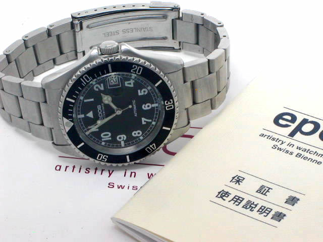 エポス アクションチーム ダイバー 3241 自動巻 Used Epos