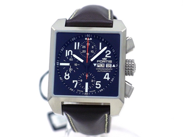 フォルティス フリーガースクエア クロノグラフ/6671041 自動巻 正規品