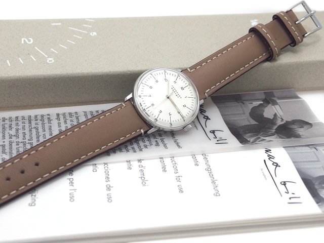 ユンハンス マックスビル デザイン 27.3701 001 手巻 OH済 USED JUNGHANS