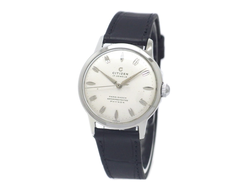 CITIZEN CHRONOMERTER 自動巻 文字盤リターン 蒼 1960年代