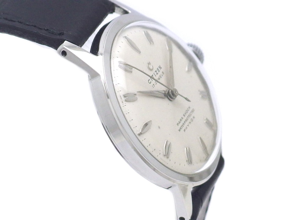 シチズン センターセコンド スクリューバック 17石 手巻 OH済 1950年代