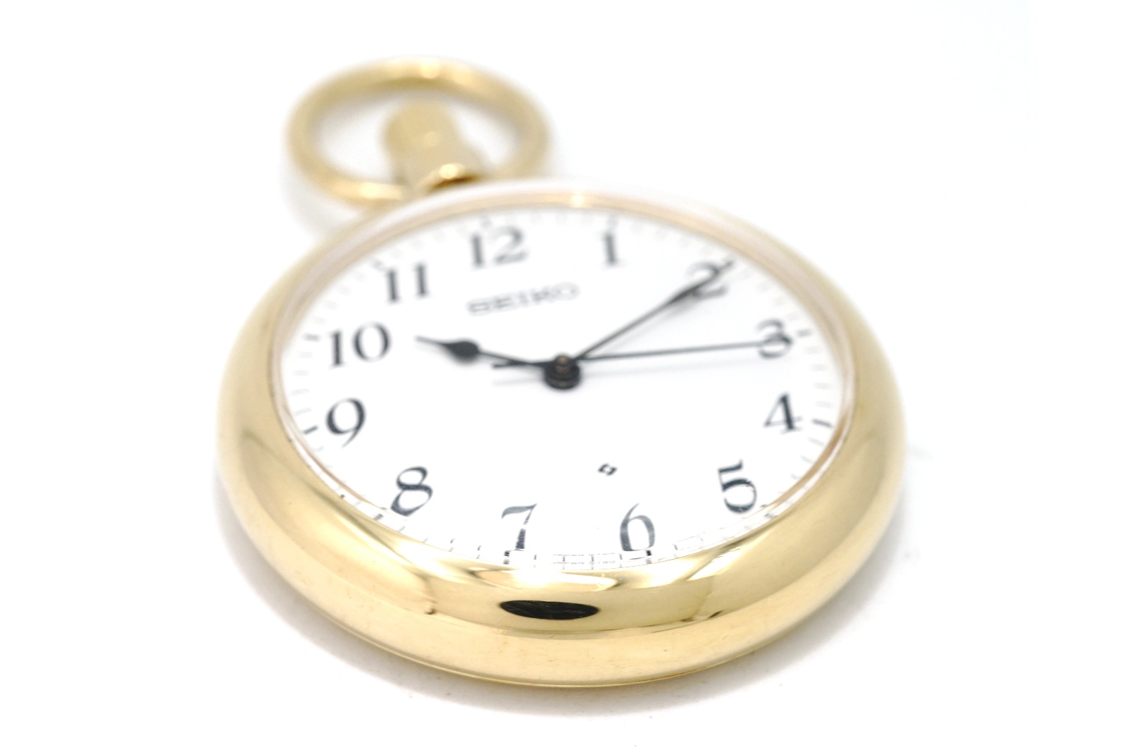 セイコー 懐中時計 5740-0080 金メッキ 10振動 ロードマーベルCal.5740C 手巻 OH済 昭和50年/1975年製