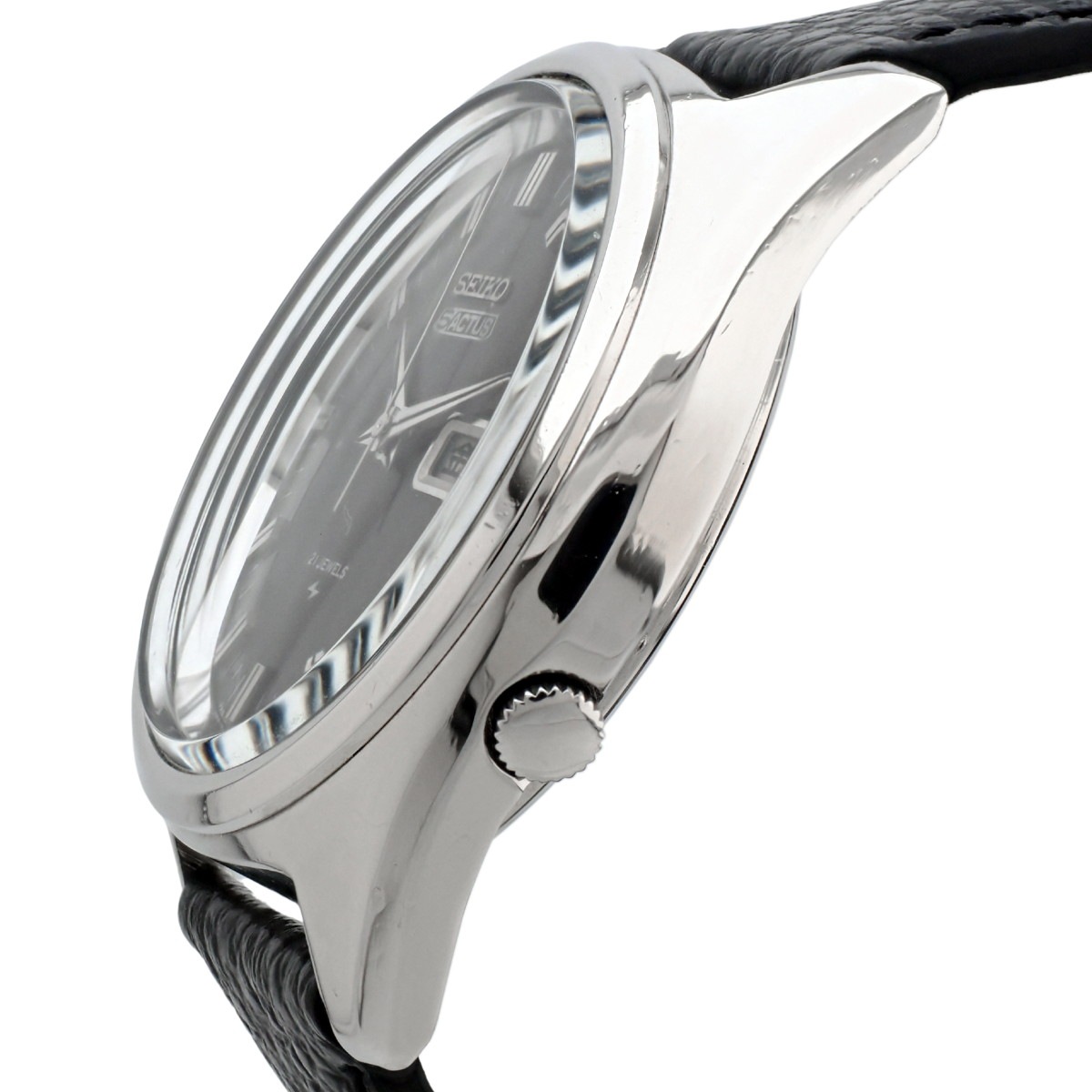 セイコー 5アクタス 7019-7060 グレー文字盤 自動巻 OH済 昭和45年/1970年製