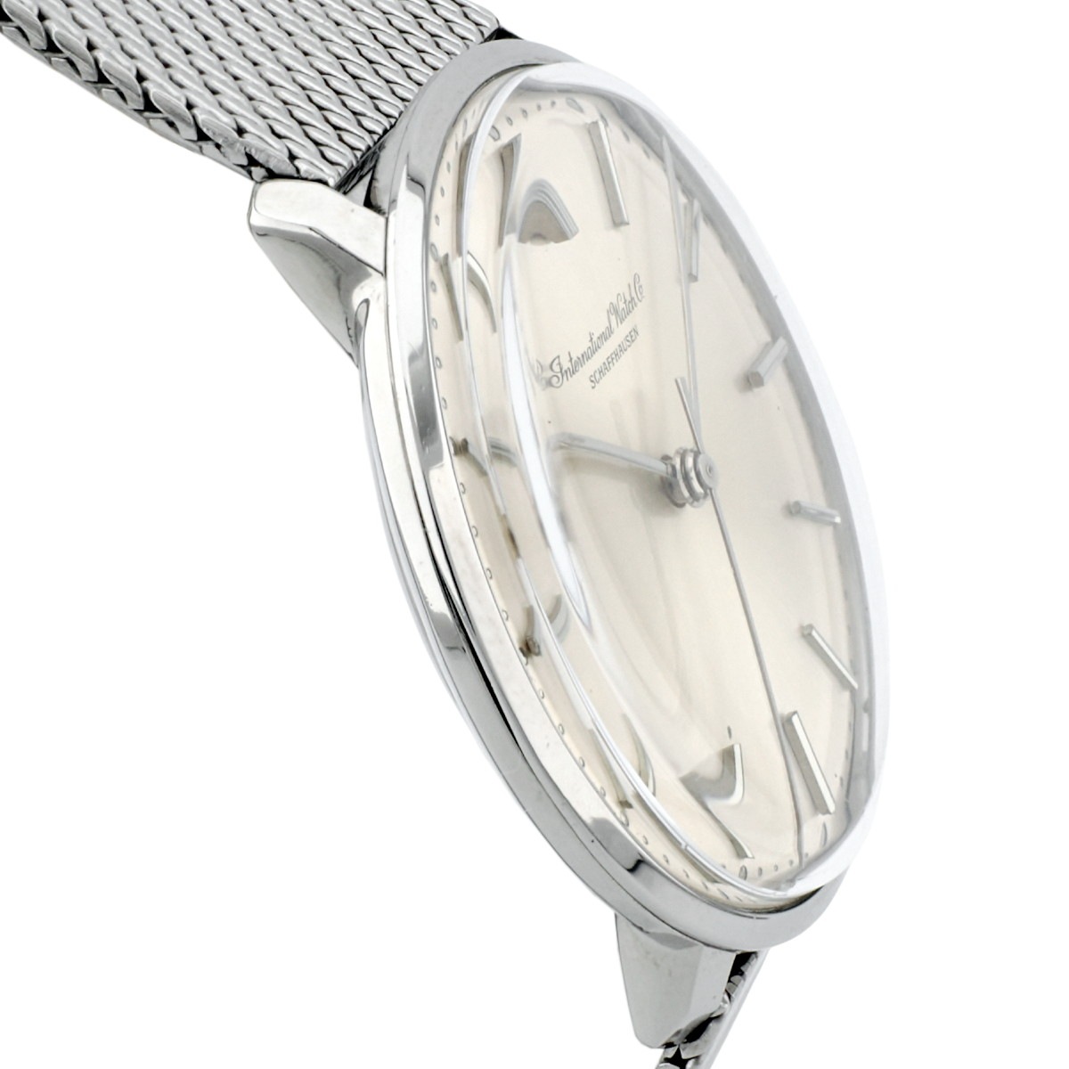 IWC Ref.1410 純正メッシュブレスレット Cal.402 手巻き OH済 1967年製