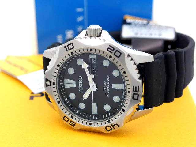 時計 SEIKO ソーラー ダイバーズ 200m V158-0AE0 SEIKO】セイコー ダイバーズ 200m 腕時計 V158-0AE0 ステンレス
