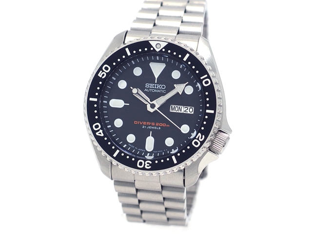 セイコー ダイバーズ200M ブラックボーイ SKX007J 7S26-0020