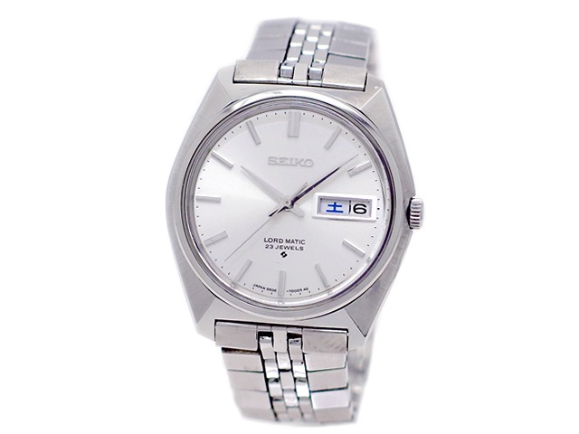 セイコー ロードマチック カレンダー 5606-7000 自動巻 OH済 昭和43年製