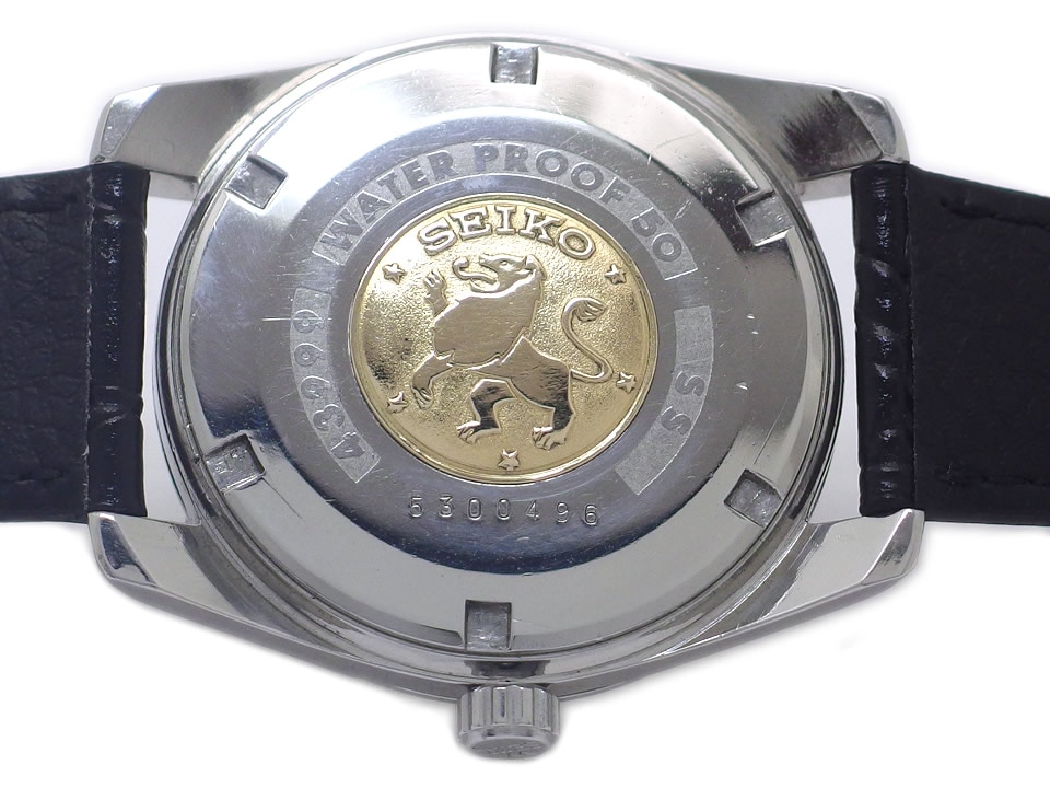 【希少】グランドセイコー 2ndモデル 43999 ライオンメダリオン 手巻 OH済 昭和40年製 Seiko
