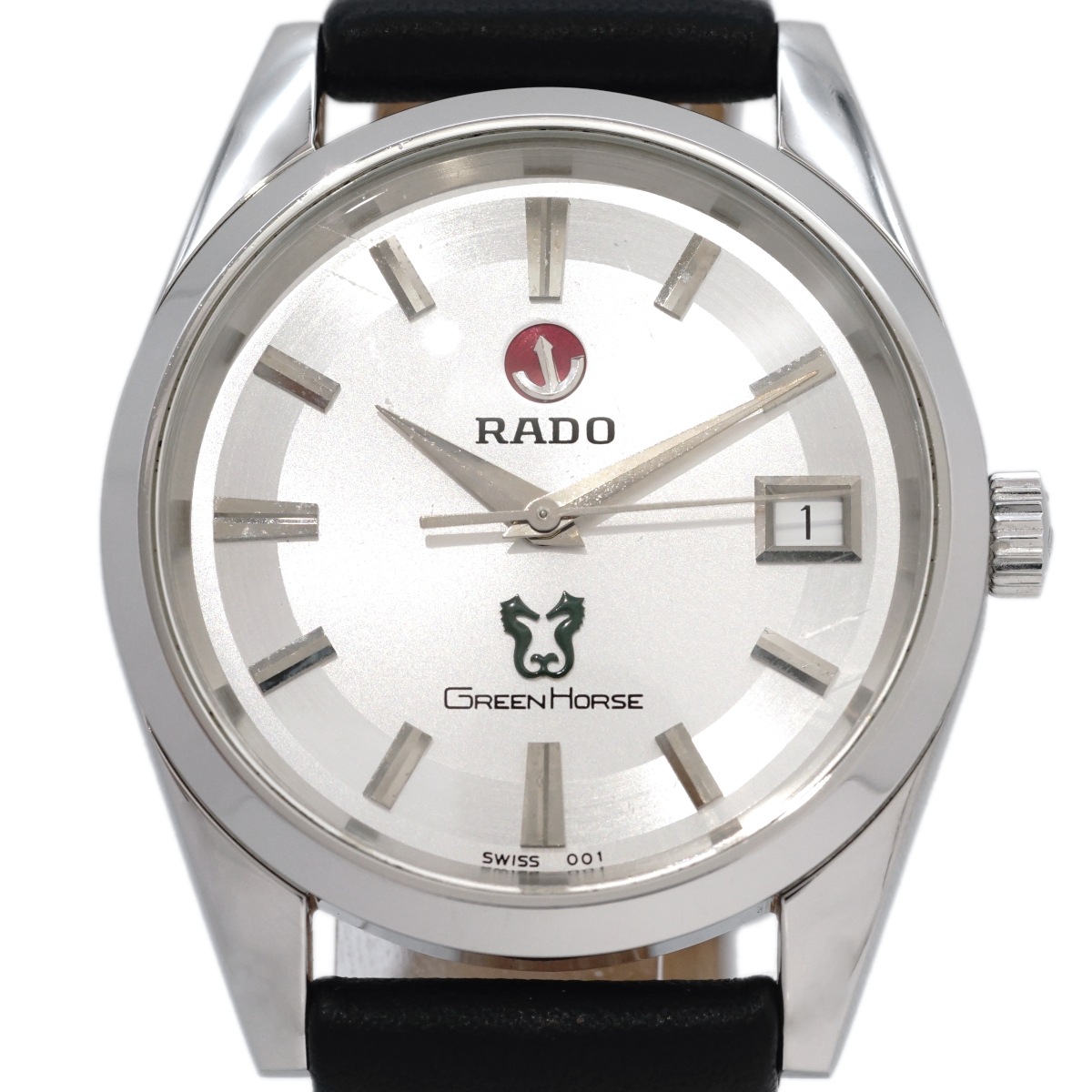 ラドー グリーンホース 633.3671.4 ETA2824-2 自動巻 OH済 1980年代