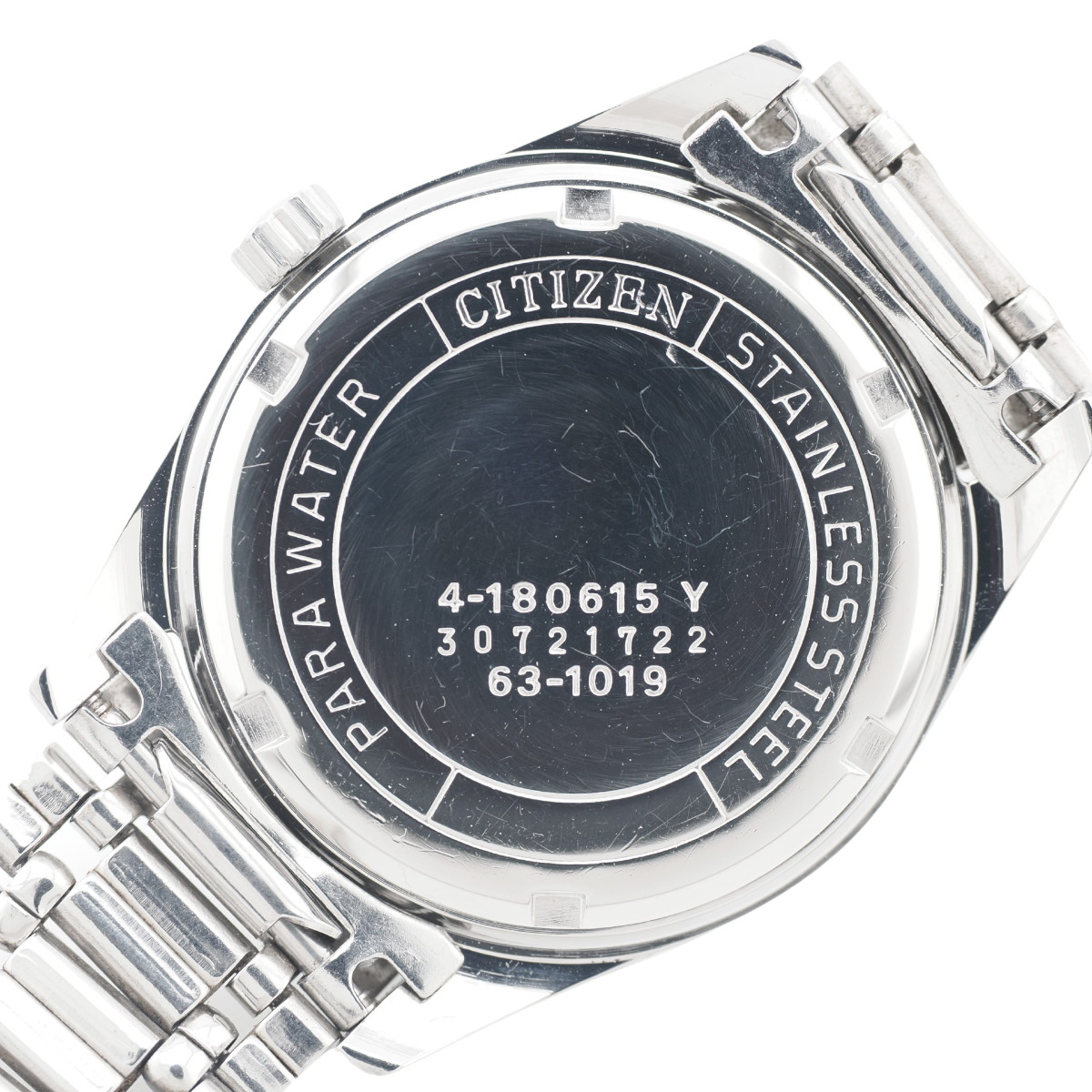 シチズン ホーマーデイト 4-180615Y 63-1019 21石 手巻 OH済 昭和48年/1973年製 Citizen
