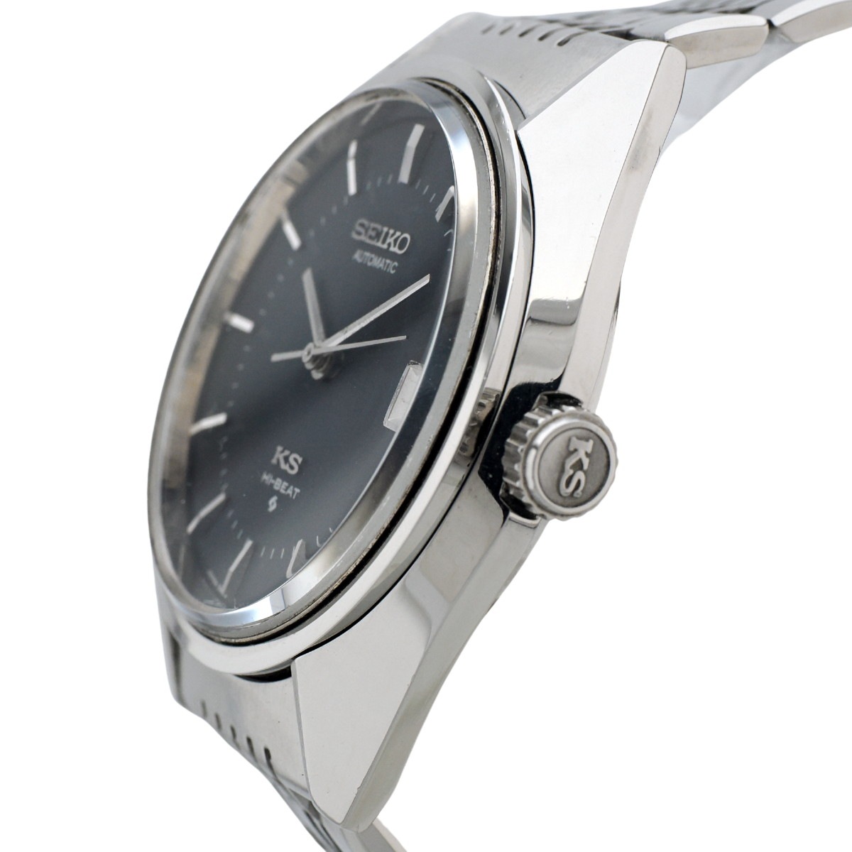 キングセイコー 5625-7110 ネイビー文字盤 ワンピースケース KS