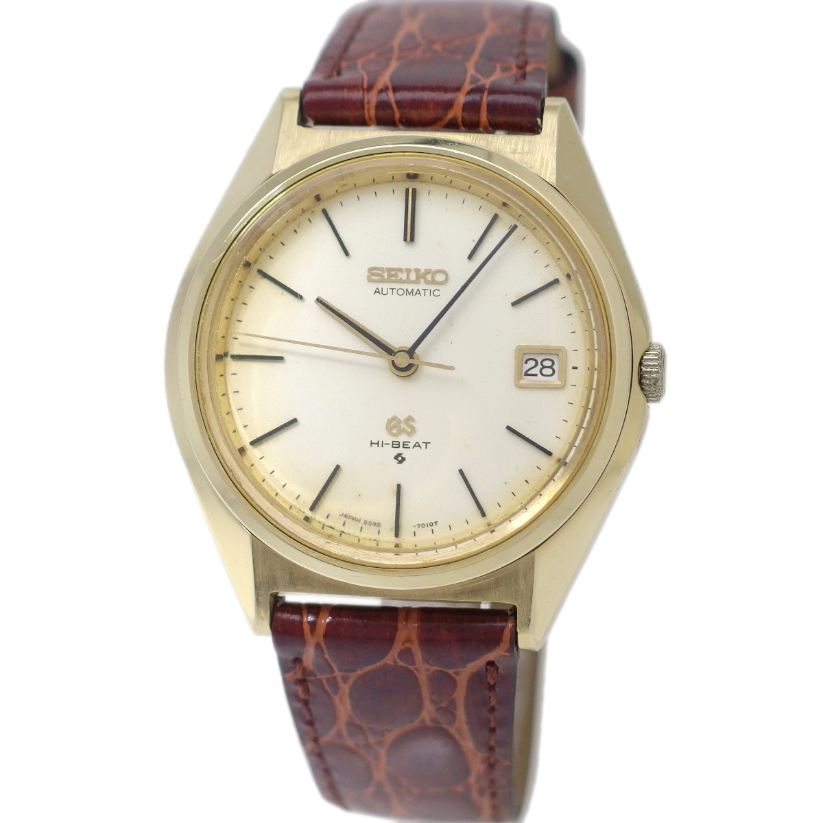【OH&新品仕上げ済】グランドセイコー 5645-7010 自動巻 56GS OH済56GS グランドセイコー 自動巻 5645-7010 CAP GOLD