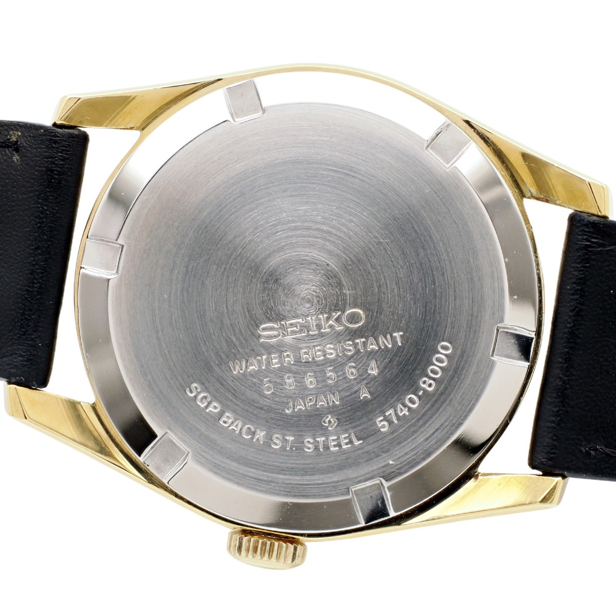 セイコー ロードマーベル 36000 5740-8000 金メッキ 絹目文字盤 アラビアインデックス 手巻 OH済 昭和50年/1975年製 Seiko