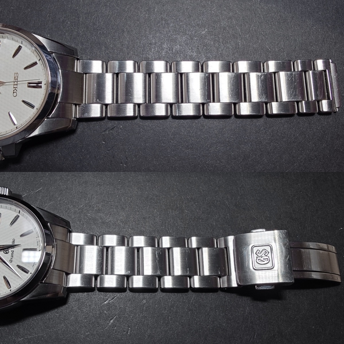 グランドセイコー SBGX053 9F62-0AA1 リューズガード クオーツ 2007年製 USED