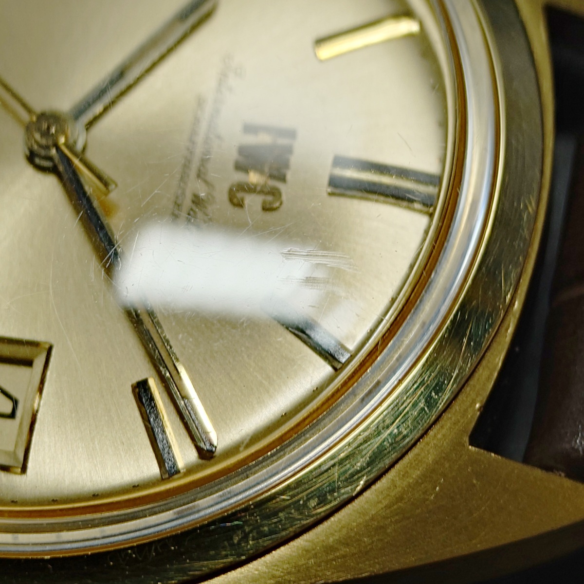 IWC ヨットクラブ 14KYG/SS IWC真正品証明書(Certificate)付き Ref.1911(R911A) Cal.8541B 自動巻 OH済 1969年製