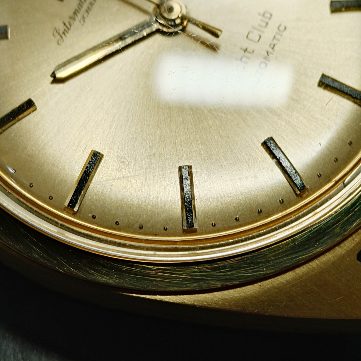 IWC ヨットクラブ 14KYG/SS IWC真正品証明書(Certificate)付き Ref.1911(R911A) Cal.8541B 自動巻 OH済 1969年製