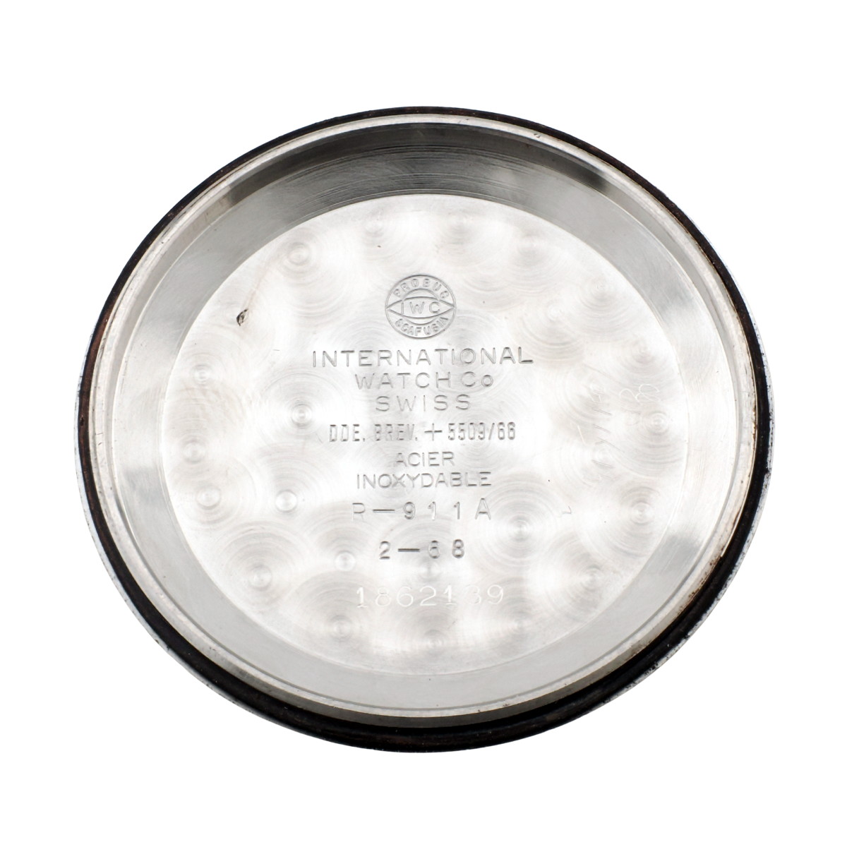 IWC ヨットクラブ 14KYG/SS IWC真正品証明書(Certificate)付き Ref.1911(R911A) Cal.8541B 自動巻 OH済 1969年製