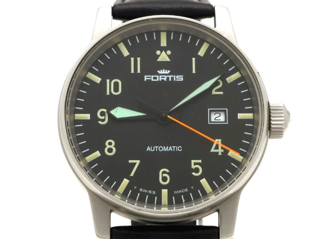 フォルティス フリーガーデイト 595.10.46.1 自動巻 OH済 USED Fortis