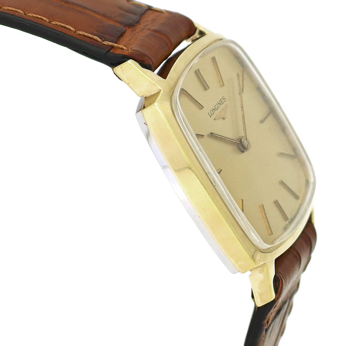 LONGINES ロンジン 80's メンズ 腕時計 スクエア ゴールド LONGINES】ロンジン 腕時計 メンズ スクエア クォーツ ゴールド
