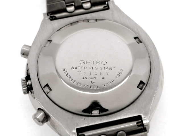 セイコー クロノグラフ 6139-7060 自動巻 OH済 昭和52年製（1977年）