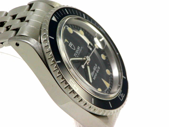 チュードル サブマリーナ 青 ミニサブ 73090 自動巻 1980年代製 　