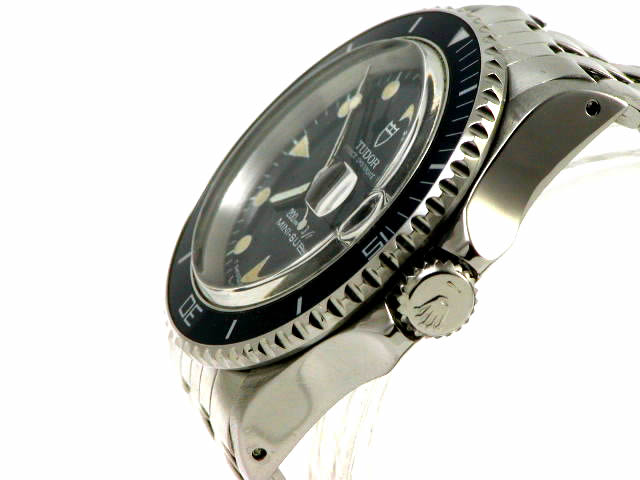 チュードル サブマリーナ 青 ミニサブ 73090 自動巻 1980年代製 　