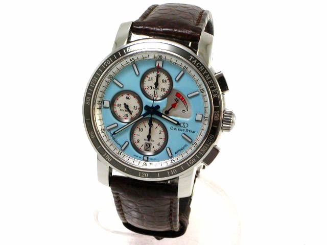 オリエントスター WZ0031DS クロノグラフ φ41.5mm 自動巻 USED　