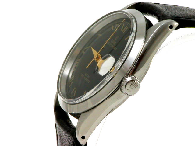 チュードル 小薔薇 自動巻 黒文字盤 1960年代 　