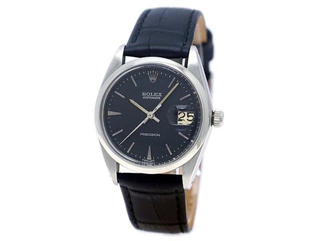 ロレックス オイスターデイト Ref.6694 Cal.1225 手巻 純正尾錠付き OH済 1964年製