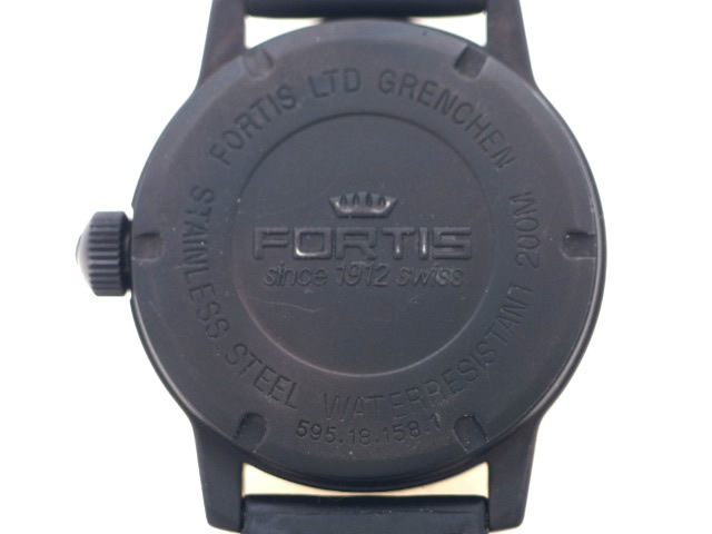 ［FORTIS］ フォルティス フリーガー595.18.158自動巻き 腕時計 楽天市場】☆良品【FORTIS】フォルティス フリーガー デイデイト