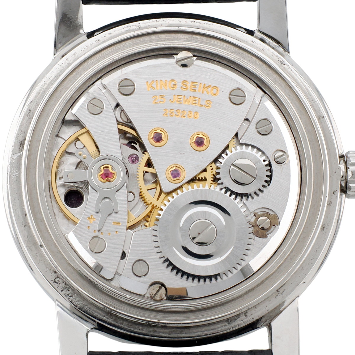 キングセイコー J14102E 1st SD文字盤 ステンレスケース 純正リューズ 手巻 OH済 1963年製