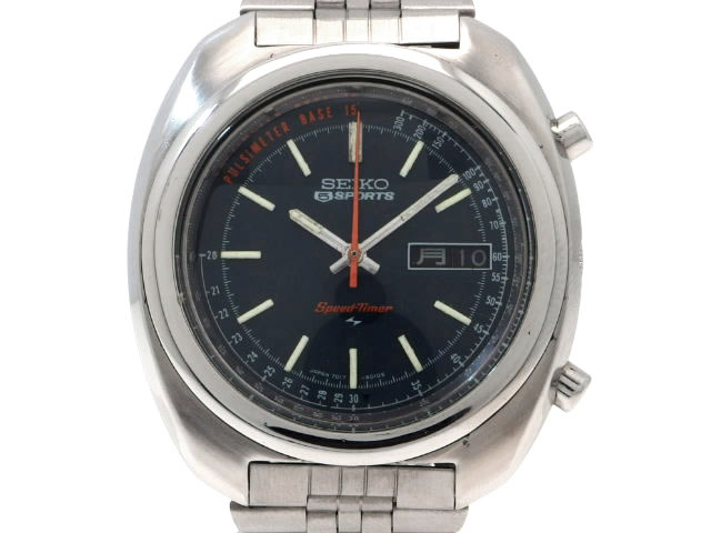 セイコー 5スポーツ スピードタイマー 7017-8000 自動巻 OH済 昭和45年製