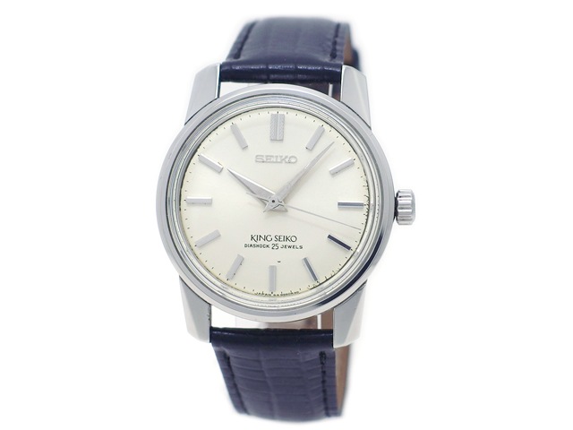 キングセイコー セカンドモデル 後期型 44-9990 25石 手巻 OH済 キングセイコー セカンドモデル 初期型 44-9990 手巻 OH済 昭和41年製