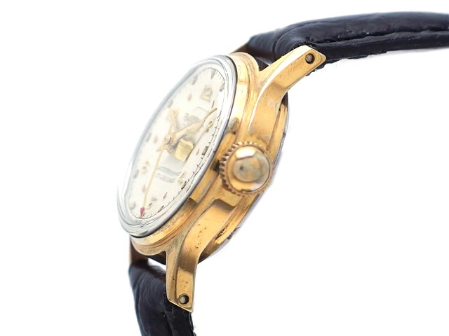 エニカ スイス製 218 GF レディース 17石手巻 OH済 1950年代 Enicar