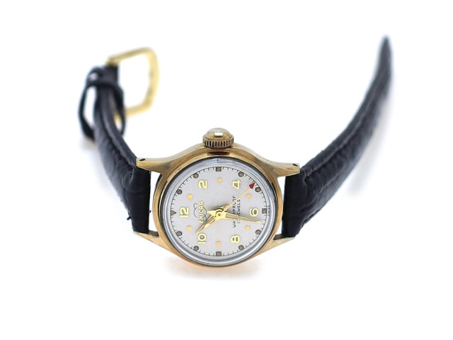 エニカ スイス製 218 GF レディース 17石手巻 OH済 1950年代 Enicar