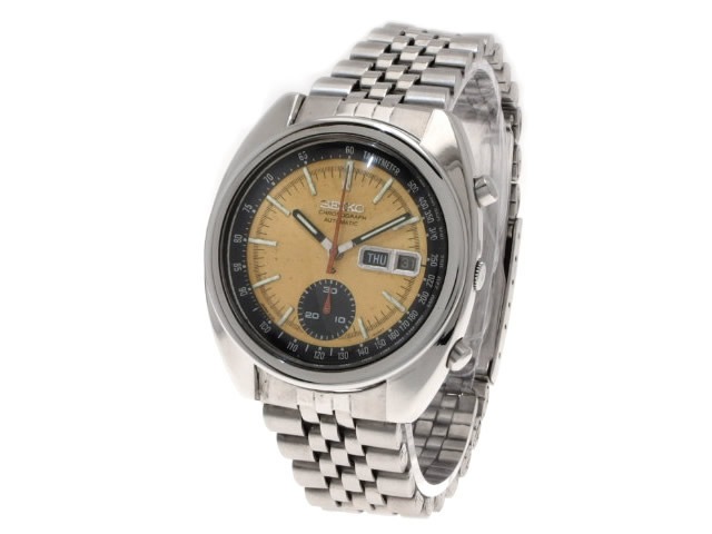 セイコー クロノグラフ 6139-7080 自動巻 OH済 昭和51年製