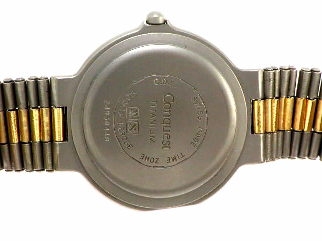 ロンジン コンクエスト チタニューム クオーツ 1990年代 USED