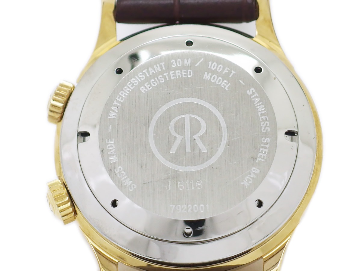 レビュートーメン クリケット 7922001 アラーム機能付き  Cal.AS1930 手巻 OH済 1990年代 USED