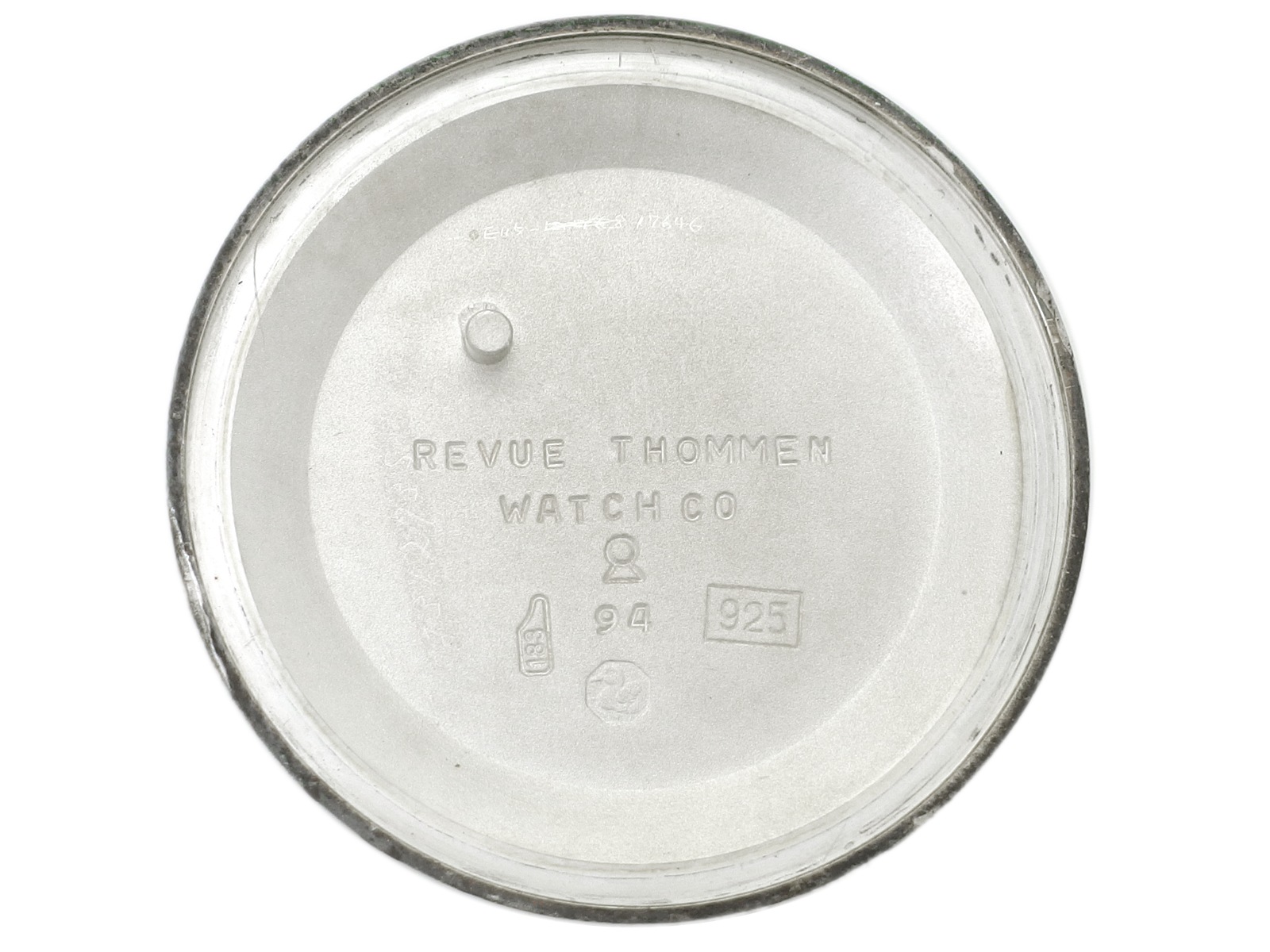 レビュートーメン クリケット 8050001 シルバー925 アラーム 手巻 OH済 1995年頃 USED