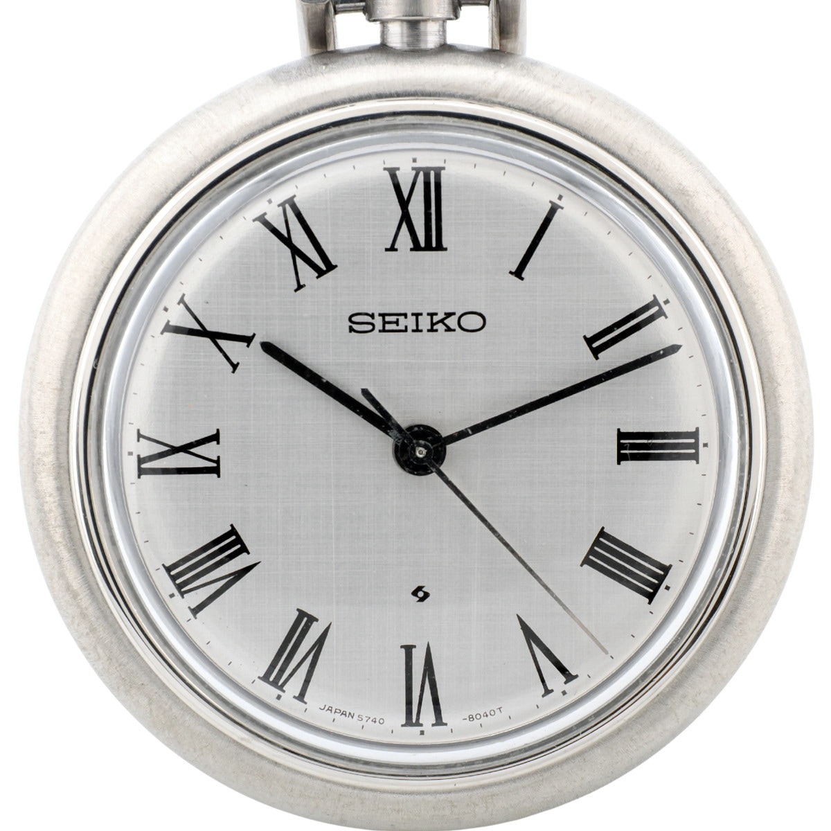 セイコー 懐中時計 シルバー885 5740-8010 10振動 ロードマーベルCal.5740C 手巻 OH済 昭和45年/1970年製