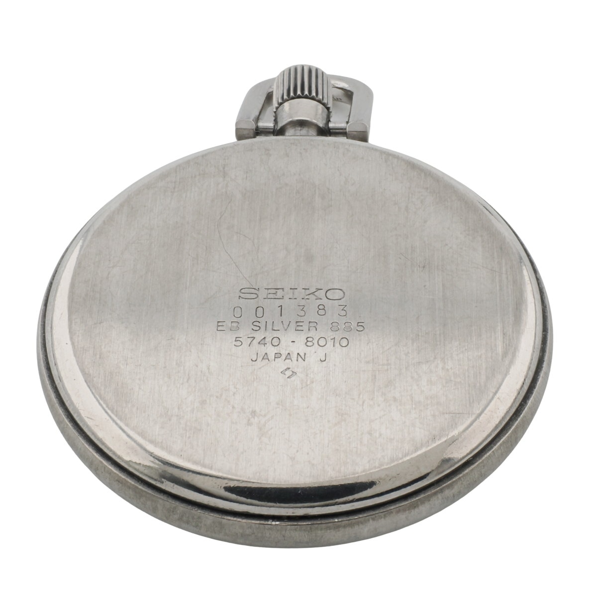 セイコー 懐中時計 シルバー885 5740-8010 10振動 ロードマーベルCal.5740C 手巻 OH済 昭和45年/1970年製