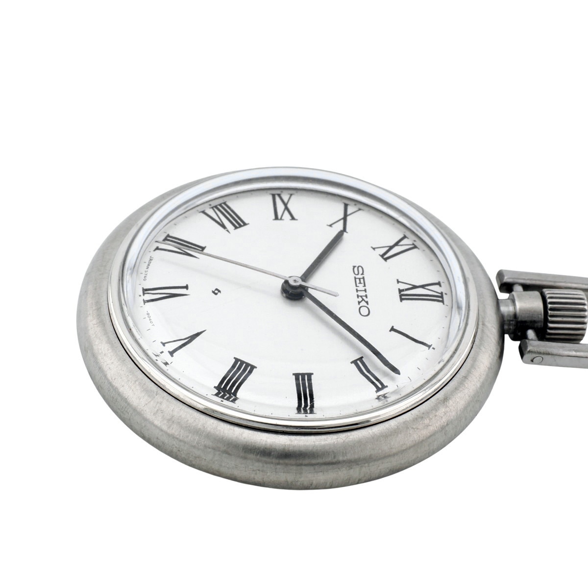 セイコー 懐中時計 シルバー885 5740-8010 10振動 ロードマーベルCal.5740C 手巻 OH済 昭和45年/1970年製
