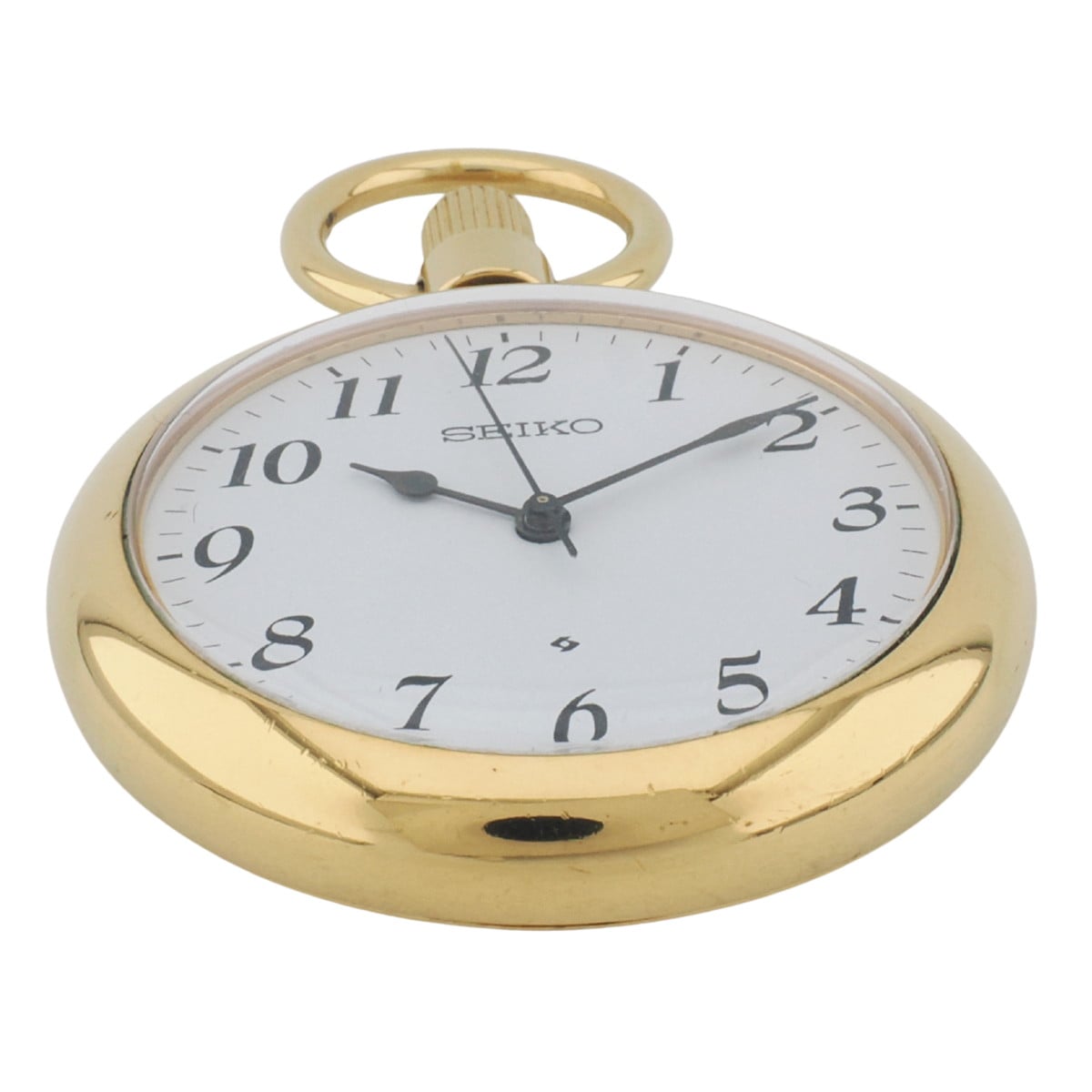 セイコー 懐中時計 5740-0080 金メッキ 10振動 ロードマーベルCal.5740C 手巻 OH済 1977年製（昭和52年）